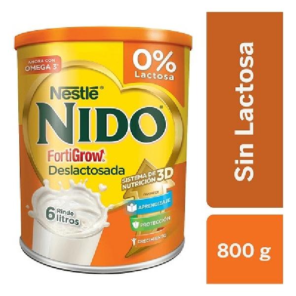 Nido Deslactosada 0% Lactosa 800gr