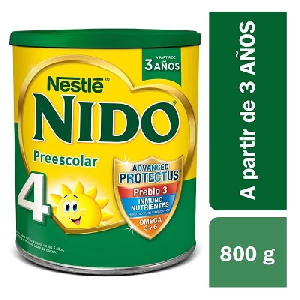 Nido 4 Preescolar con Prebio3 800gr