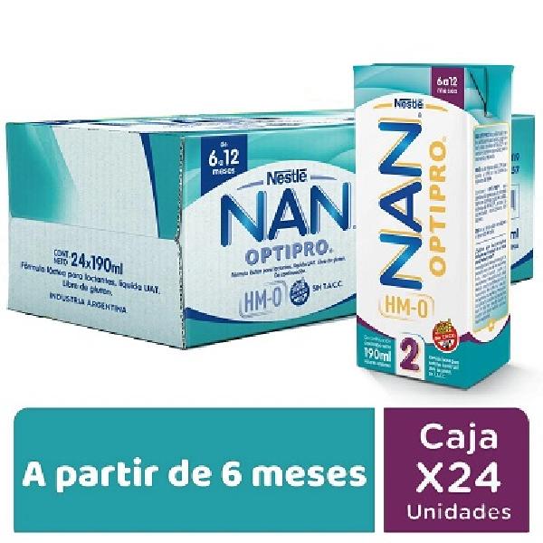 NAN Optipro 2 - Lista para Tomar 24U x 190ml.